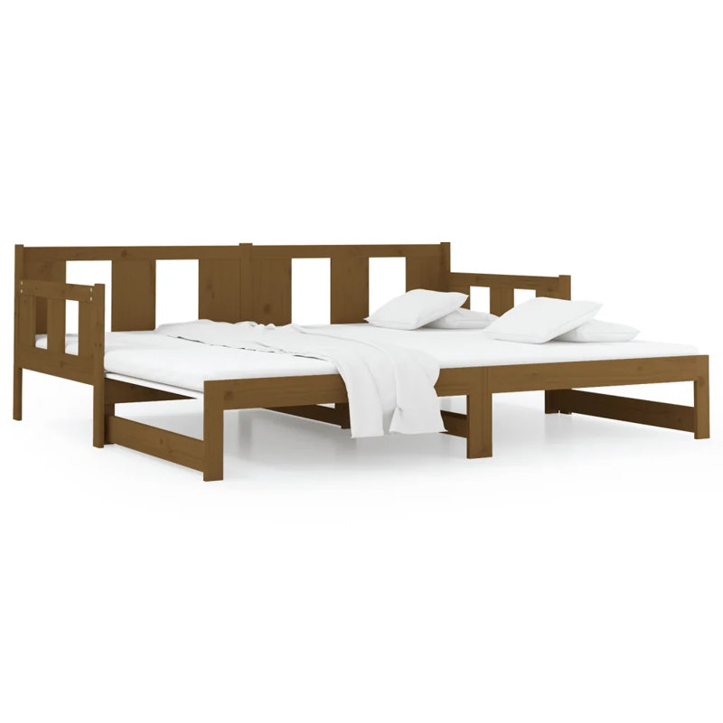 Hynlee 80 X 200cm Bed, Brown, Single (3')