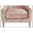 Hi Back Accent Chair with Comfortable Foam Cushion and Durable Solid Wood Frame, Perfect for Elegant Home Decor