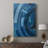 Blue Sighs II -Custom Wrapped Gallery Cavas