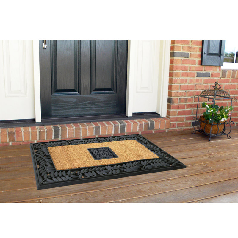 Danford Non-Slip Doormat, Rectangle 2'6" x 4', Y