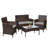 Julus Shena 4 Person Patio Outdoor Seating Group with Cushions-1551116334-1594046058