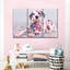 Naughty Dalmatian - Ensemble de 3 toiles tendues-2015710791