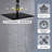 Rain Fixed Shower Head 1.8 GPM GPM-90695580