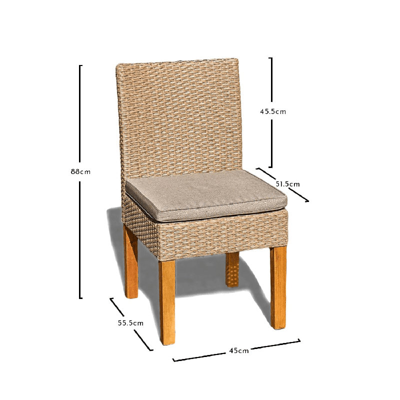 Fabiano Rectangular 5 - Piece 4 - Person 175Cm L Outdoor Table Set