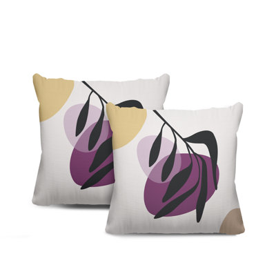 Jeté carré en polyester / mélange de polyester intérieur / extérieur