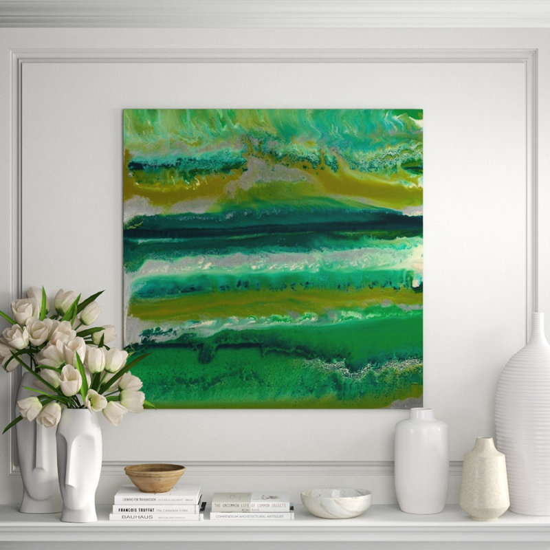 Trifle III Painting by Danielle Davis, Outdoor, 36" H x 36" W x 1.5'' D