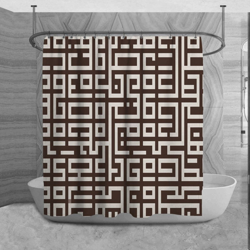 Rideau de douche Tannim, H 93 po x l 70 po