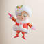 Mini Madame Noel Orn, Red, Resin, 4.5”