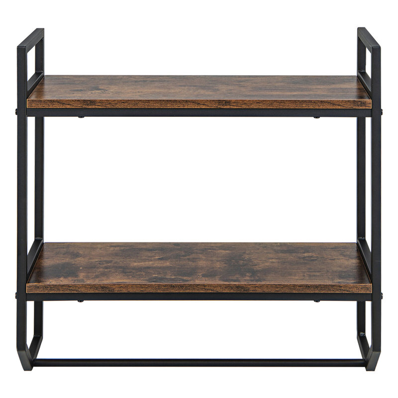 Sadiah 2 Piece Tiered Shelf with Towel Bar