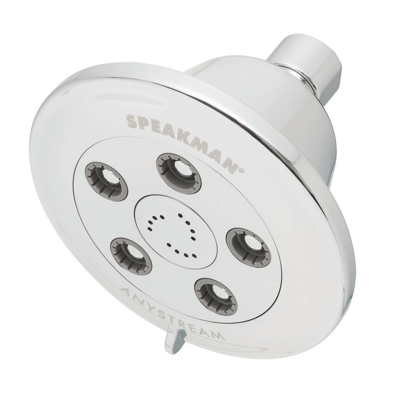 Alexandria Multi Function Adjustable Shower Head, Polished Chrome, 2.0 GPM