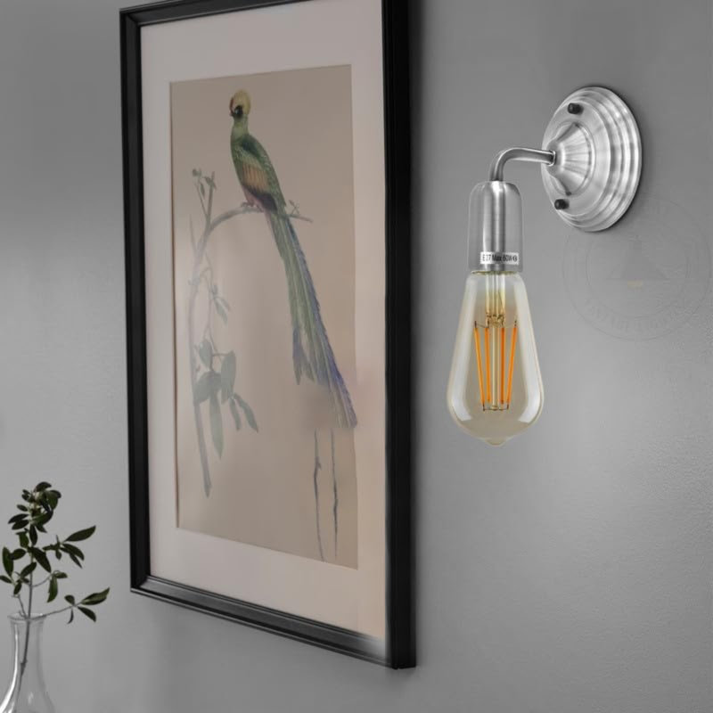 Annebeth Armed Sconce, Yes, Satin Nickel