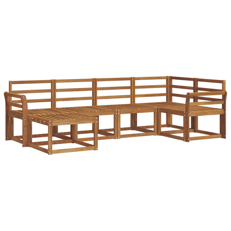 253cm Wide Patio Sectional Set