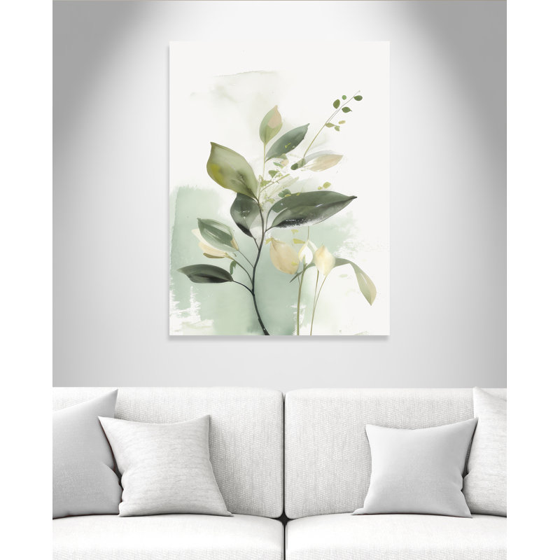 «Greenery Serenade II» par Irena Orlov, Sans cadre, 30'' W x 40'' H, Toile tendue