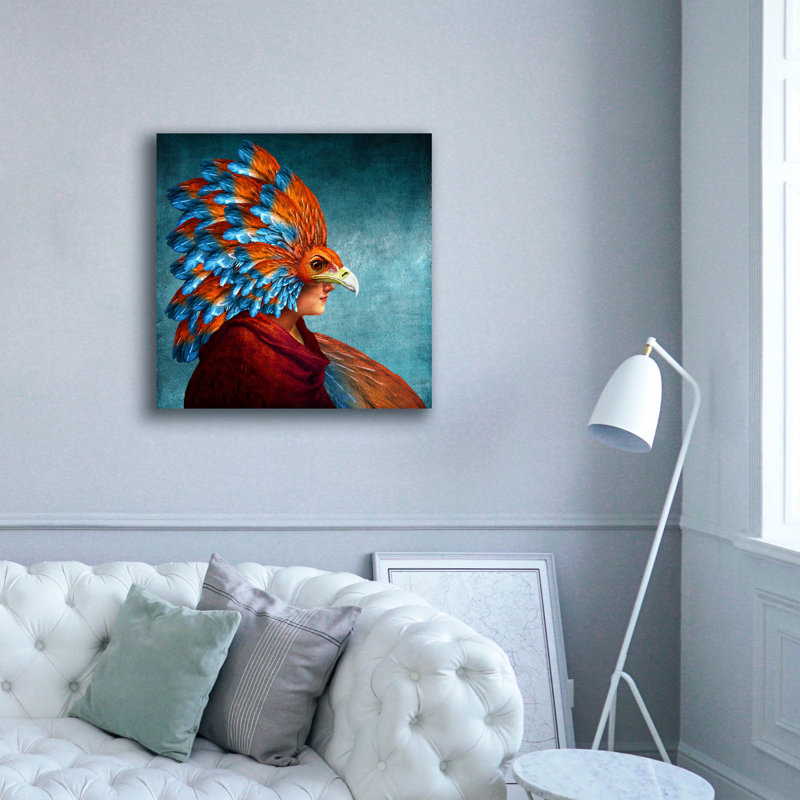«FreeSpiriting» par Diogo Verissimo, H 37 po x l 37 po x P 1,5 po
