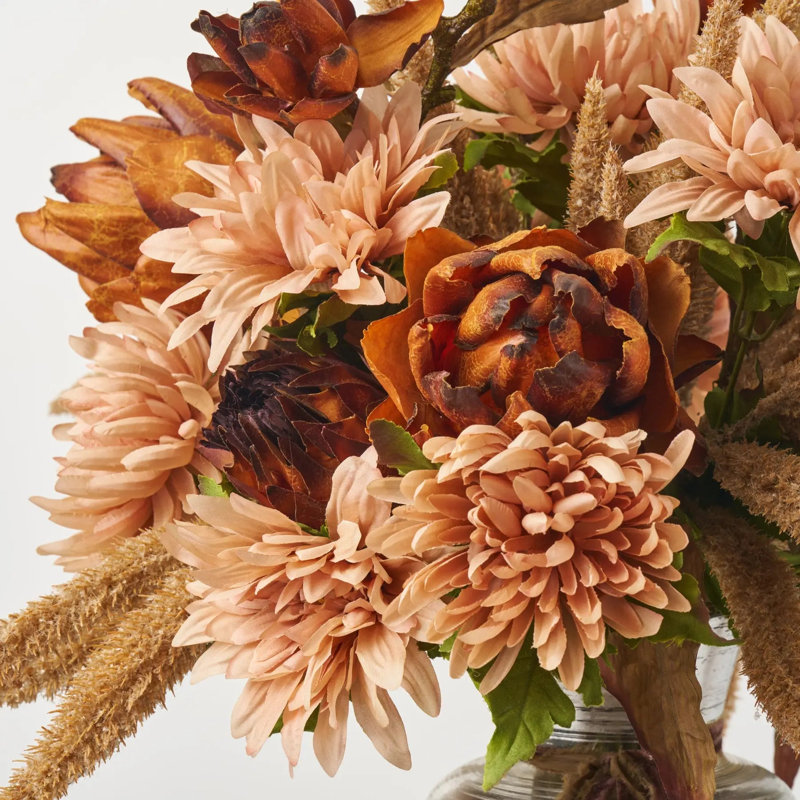 Arrangement illusion d'eau Warm Blooms