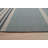 Blue Hand-Knotted Wool Serene Stripes Geometric Modern Contemporary Carpet Rug-124206111