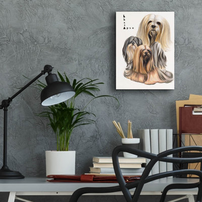" Lhasa Apso " by Barbara Keith
