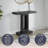 Pismo 36-Inch Solid Wood Console Table, Black-188393532