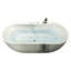 Baignoire tourbillon autoportante 67 po avec soufflerie réglable 67 po