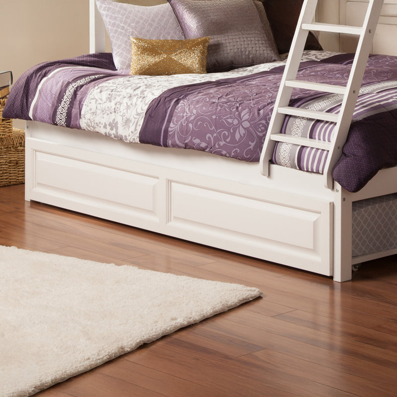 Brizeyda Trundle Unit, White
