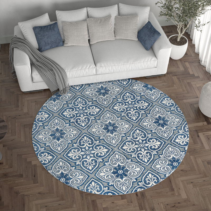 Alcide Indoor Rug, Round 7'10"