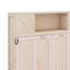 Lit escamotable double avec armoires