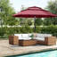 Parasols de patio à 3 niveaux Miqdad par Arlmont & Co.-1942619085-1888916558