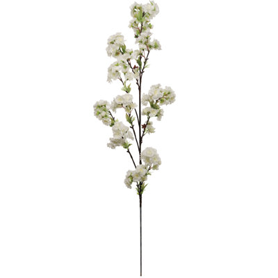 Branche de cerisier artificiel 60 po blanc