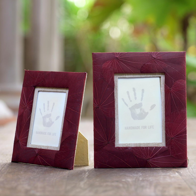 Cadre photo en verre