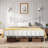 Bed Frame With Headboard,metal Platform Bed Frame Mattress Foundation With Footboard-752890907-765760068