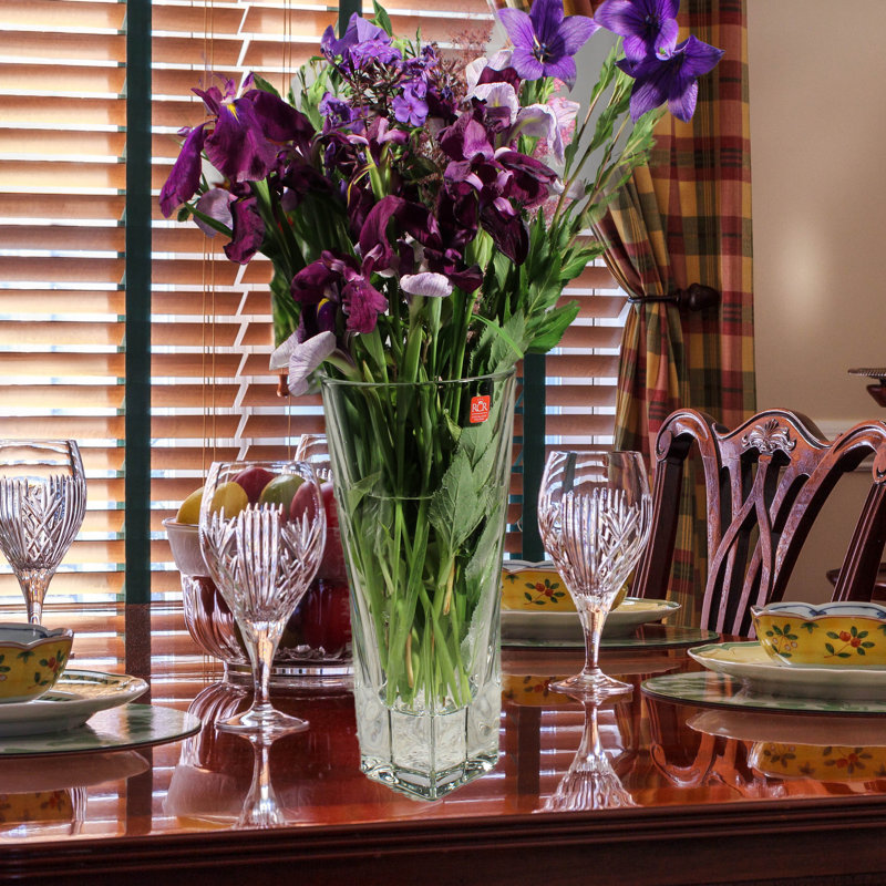 Fusion Crystal Table Vase