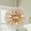 Lustre sphérique spoutnik 6 lumières Corbel