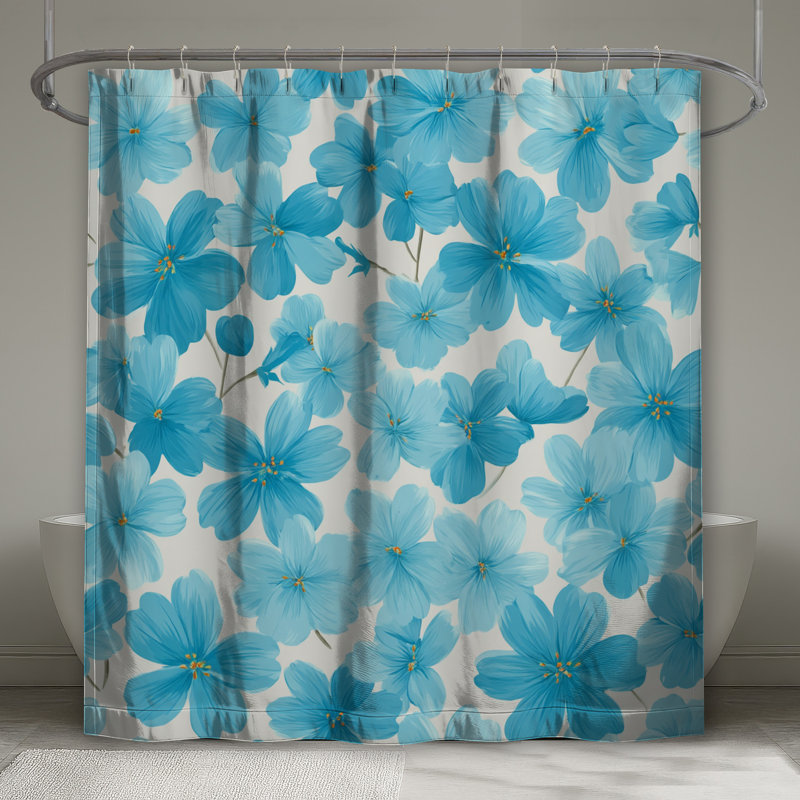 Rideau de douche floral - Cottage, L 70 po x H 72 po