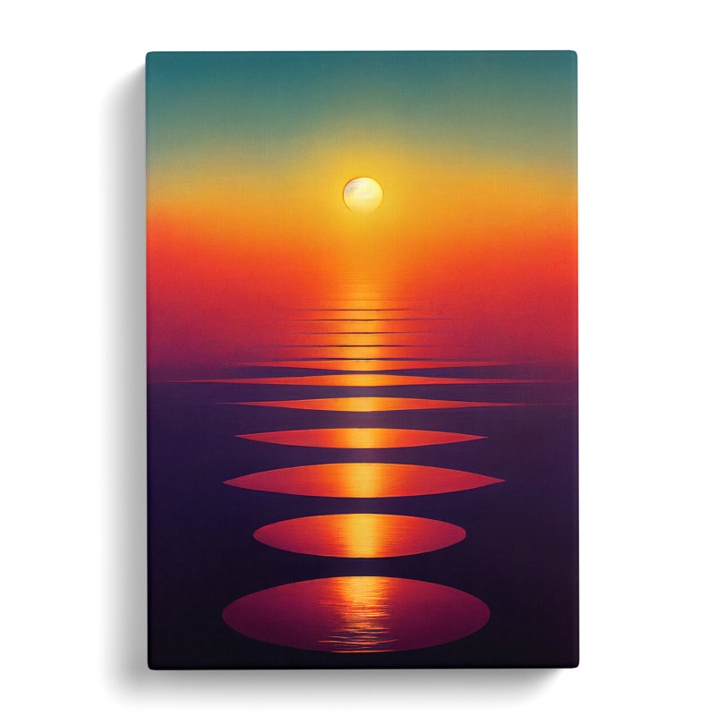 Epic Sunset View - Wrapped Canvas, 60cm H x 40cm W x 3cm D