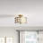 Bayberry 2-Light Ceiling Light in Natural Brass-257618405