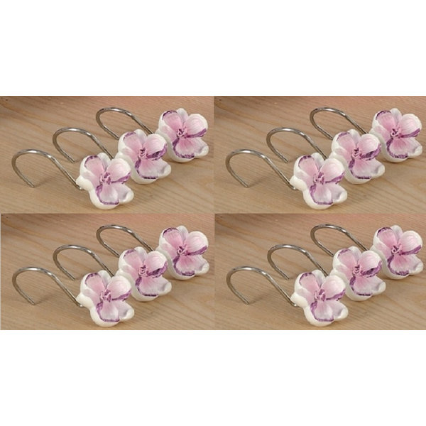 Janette Metal Shower Accessory (Set of 12)