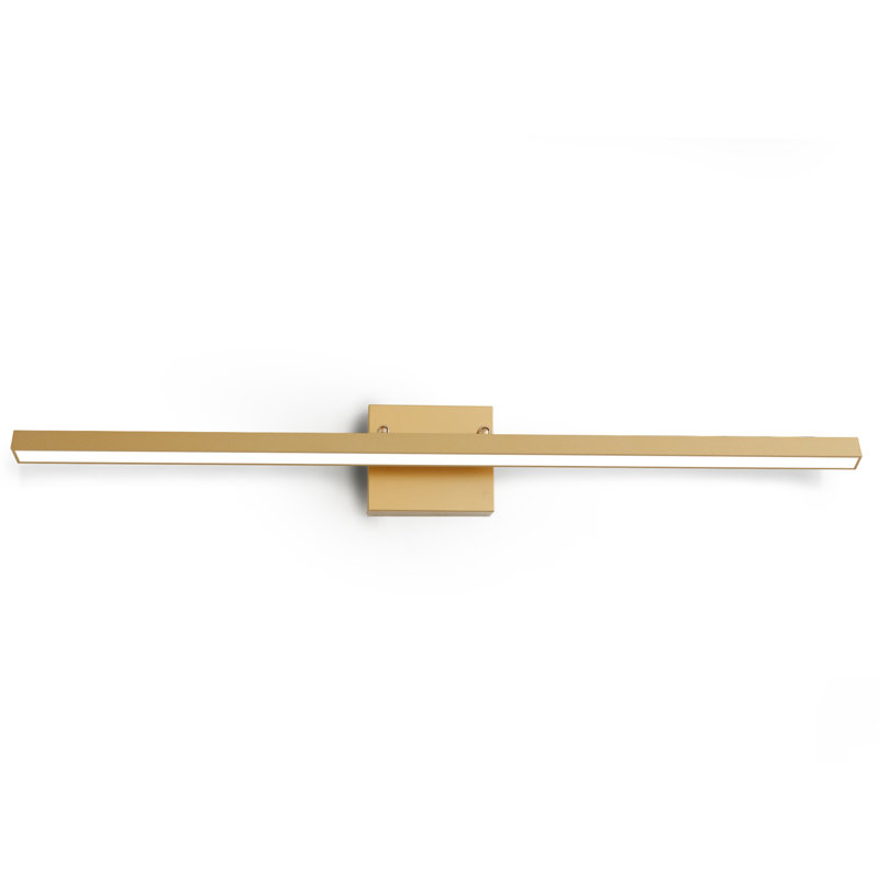 Abud Dimmable LED Vanity Light 31.8 Inches, Gold