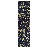 Black Washable Rug 2'6'' x 10' Runner Rug (Black+Gold, 2'6'' x 10')-368750149