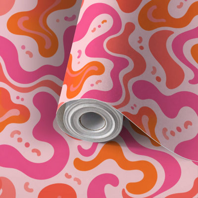 Papier peint auto-adhésif Groovy Waves