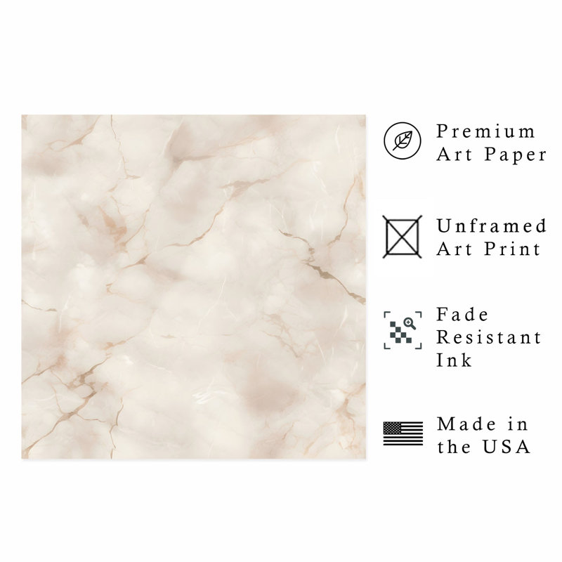 «Abstract Geode Elegance II», reproduction d'art transitionnelle non encadrée, H 10 po x l 10 po