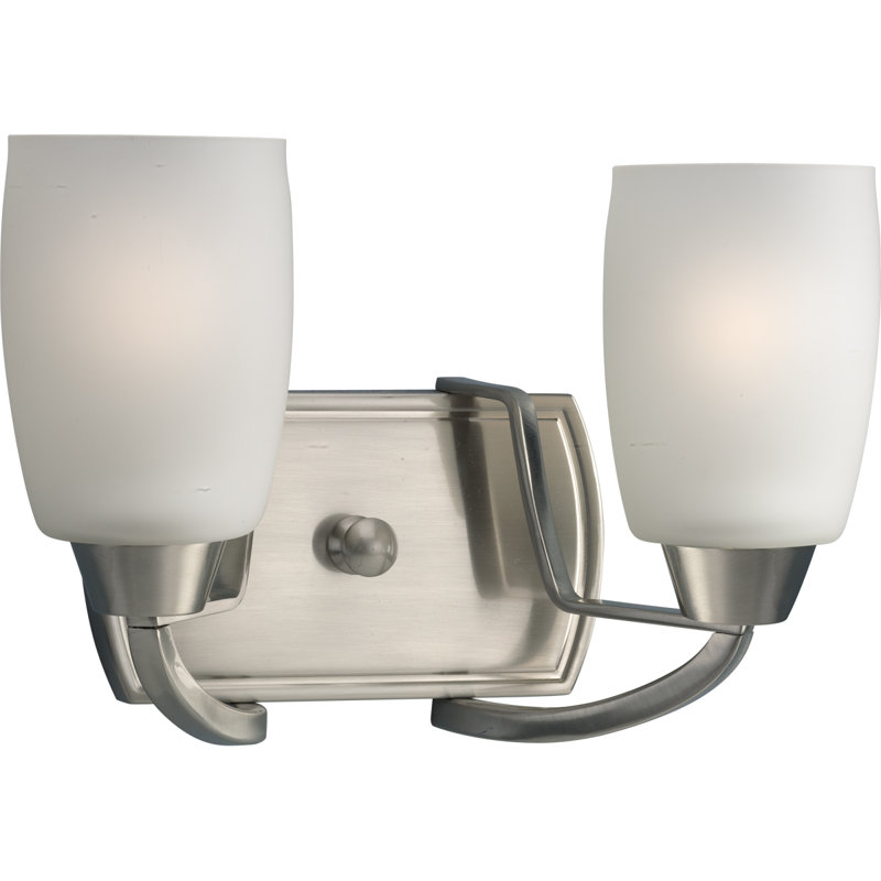 Éclairage pour meuble-lavabo Charleston, Nickel brossé