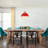Karinne 1 - Light 11.81" Modern Single Metal Dome Pendant with Plug-In Switch for Kitchen Island Dining Room Entryway-448552561
