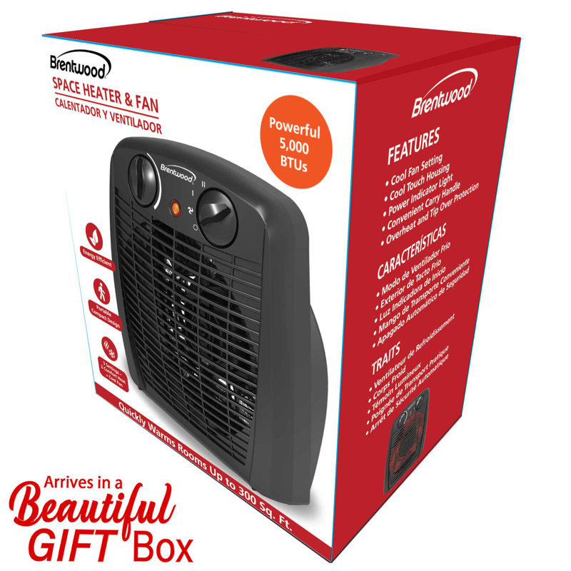 Brentwood Space Heater and Fan - Thumbnail 4