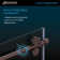 Enigma-XO 50" W x 76" H Sliding Frameless Shower Door with Clear Max™ Technology