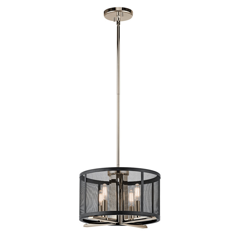 Lustre tambour 4 lumières
