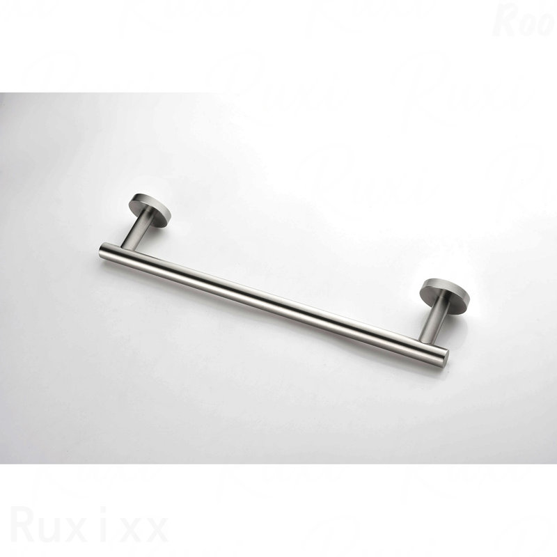 6 Piece Stainless Steel Bathroom Towel Rack Set Wall Mount, Brushed Nickel
