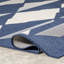 Tapis intérieur / extérieur bleu marine Ashot-1169968647