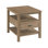 Rectangular Drawer End Table-deep