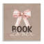 «Book Lover with Bow», plaque murale, design par Kim Allen