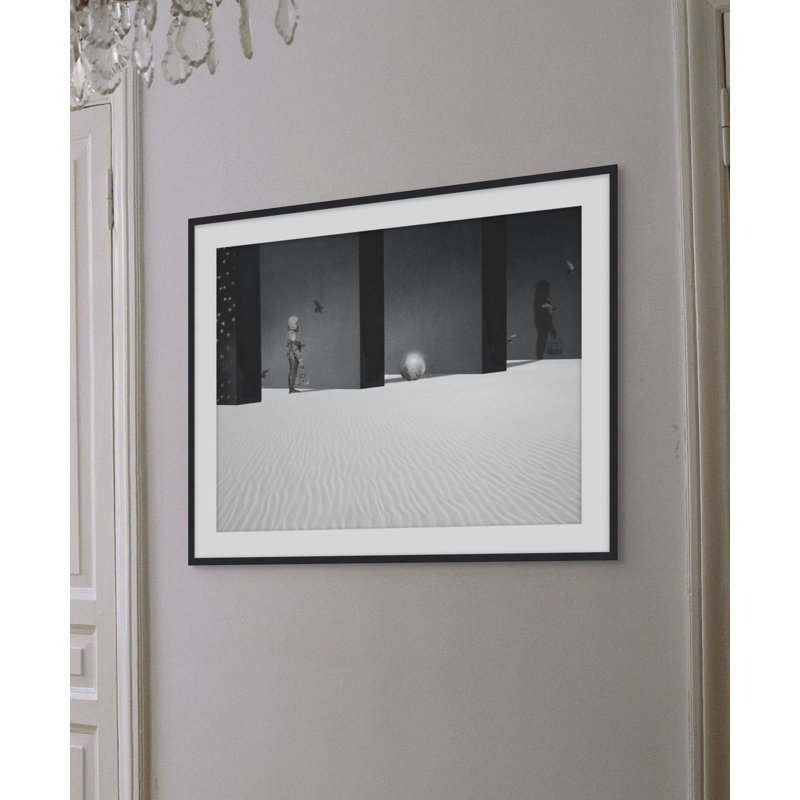 Shadows Of Doubt 1 Framed Print, 30.5" H x 37.5" W